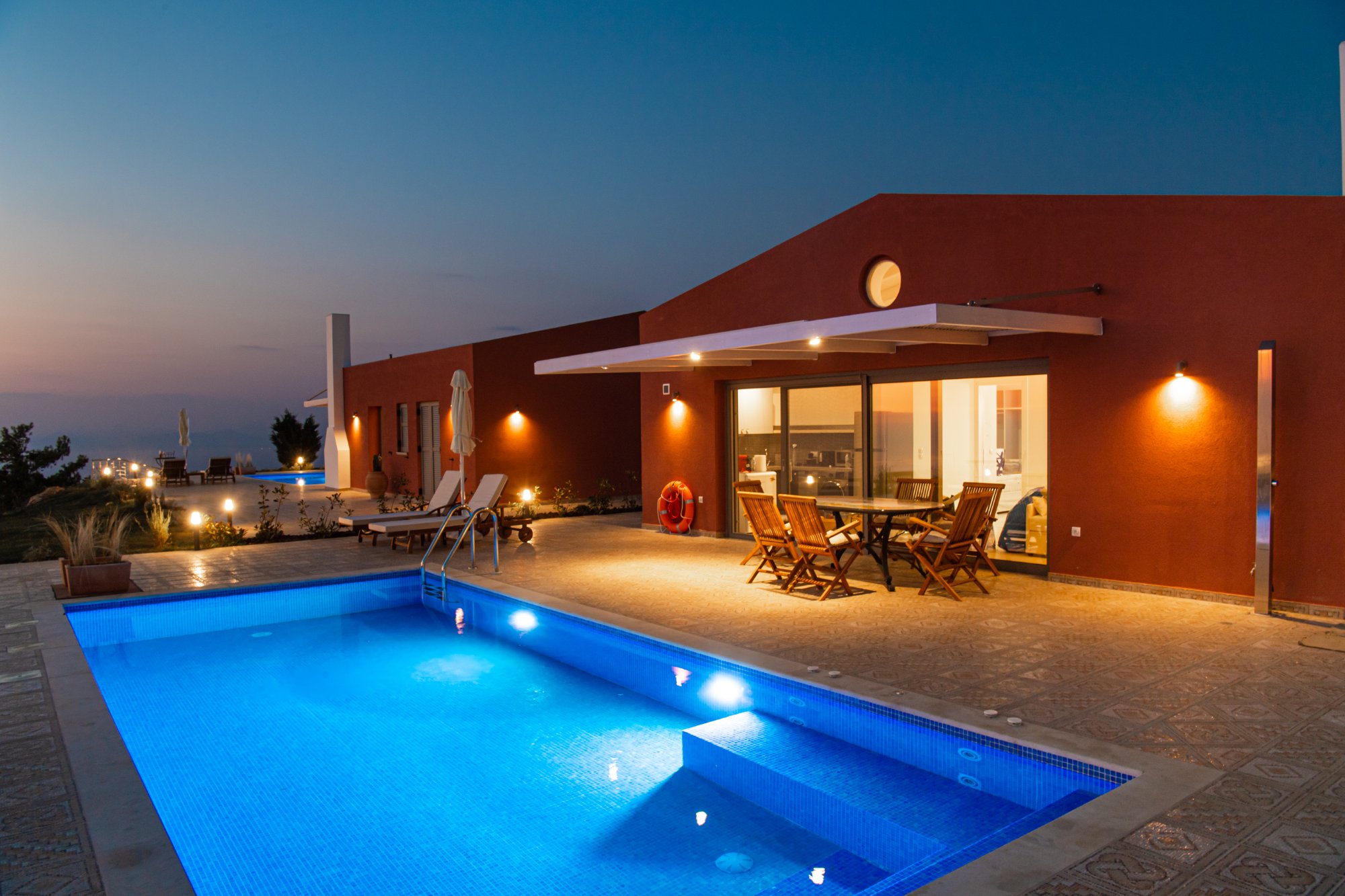 Villa at Dusk