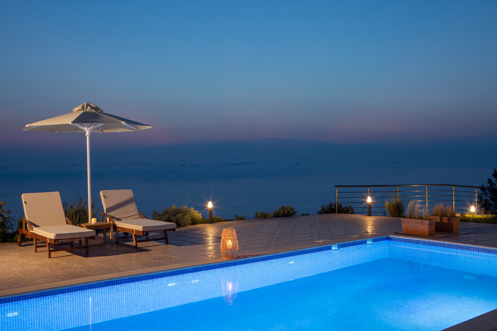 Pool Evening